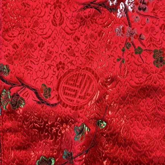 Frederick’s Of Hollywood Elegant Japan’s Red Floral Women's Top Corset Size 34 - Picture 2 of 11